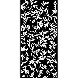 Stamperia - Create Happiness Welcome Home - Stencil 12x25cm - Leaf Pattern