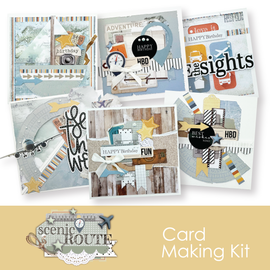 Uniquely Creative - Scenic Route - Card Making Kit
