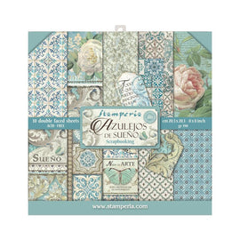 Stamperia - 8x8 Paper Pack - Azulejos