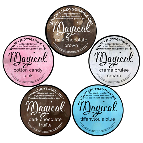 Lindy's Stamp Gang - Shimmer Magicals - Sweet Treats Set (5pc)