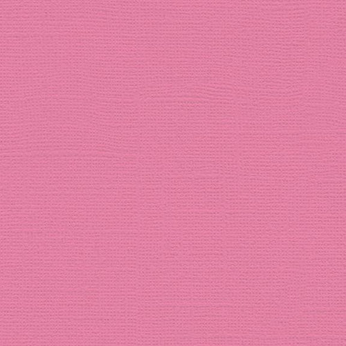 My Colors Cardstock - Canvas 12x12 - Pink Punch