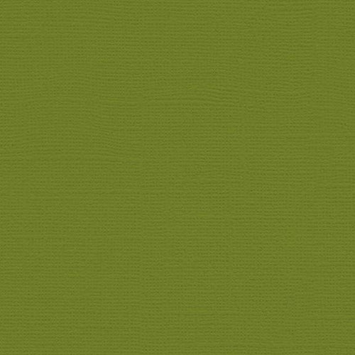 My Colors Cardstock - Canvas 12x12 - Spanish Moss