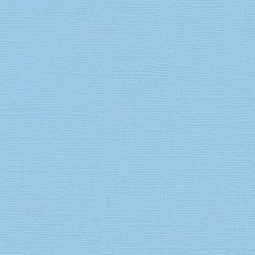 My Colors Cardstock - Canvas 12x12 - Sky