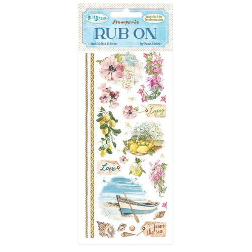 Stamperia - Blue Dream - Rub-on