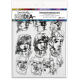 Ranger - Dina Wakley Media - Transparencies - Tinies Set 2