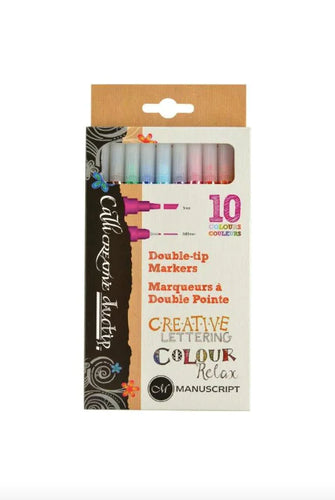 Manuscript - Callicreative Duotip Marker Set (10pc)