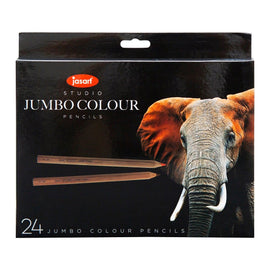 Jasart - Studio Jumbo Colour Pencils - 24 Set