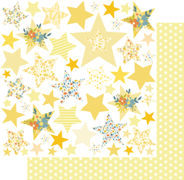 Uniquely Creative - Written In The Stars - 12x12 Pattern Paper "Bright Star"