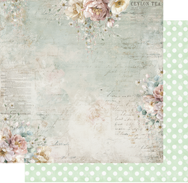 Uniquely Creative - Tea & Tranquility - 12x12 Pattern Paper - Moments of Stillness