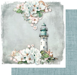 Uniquely Creative - Coastal Bliss - 12x12 Pattern Paper "Blissful Day"