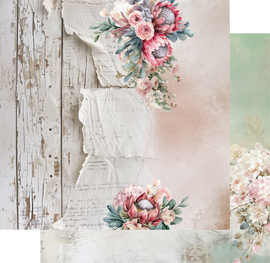 Uniquely Creative - Paperbark Blooms - 12x12 Pattern Paper - Banksia