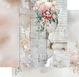 Uniquely Creative - Paperbark Blooms - 12x12 Pattern Paper - Written Home