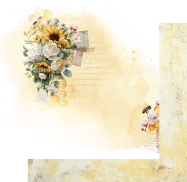 **Pre-Order** Uniquely Creative - Sweet As Honey - 12x12 Pattern Paper - Honeycomb (ETA Mid July 26)