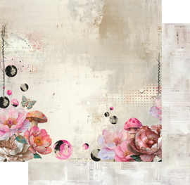 Uniquely Creative - Dressed In Daydreams - 12x12 Pattern Paper "Once In A Bloom"