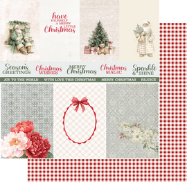 Uniquely Creative - Christmas Keepsakes - 12x12 Pattern Paper - Festive Memories