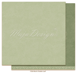 Maja Design - Monochromes - Mum's Garden - 12x12 Paper "Leaf"