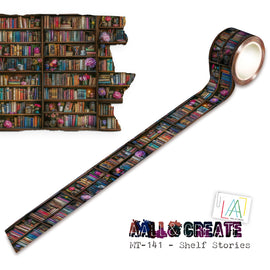 AALL & Create - Layer It Up Washi Tape #141 - Shelf Stories