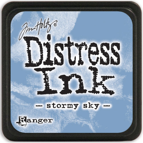 Tim Holtz Mini Distress Ink Pad - Stormy Sky