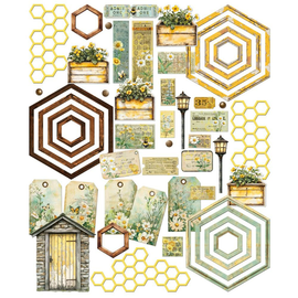 **Pre-Order** 49 and Market - Botanical Buzz - Die-Cut Elements (ETA Mid Aug 25)