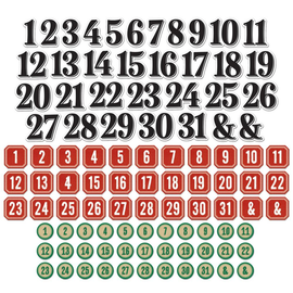 **Pre-Order** 49 and Market - Mistletoe and Memories - Chipboard "Bits" (99pcs) (ETA Mid Aug 25)