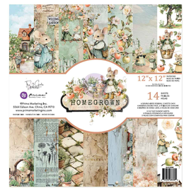 **Pre-Order** Prima Marketing - Homegrown - 12x12 Paper Pad (ETA End June 26)