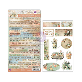 **Pre-Order** Prima Marketing - Homegrown - Chipboard Stickers (41pcs) (ETA End June 26)