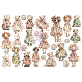 **Pre-Order** Prima Marketing - Buttons & Keepsakes - Ephemera - Cherished Companions (52pcs) (ETA End June 26