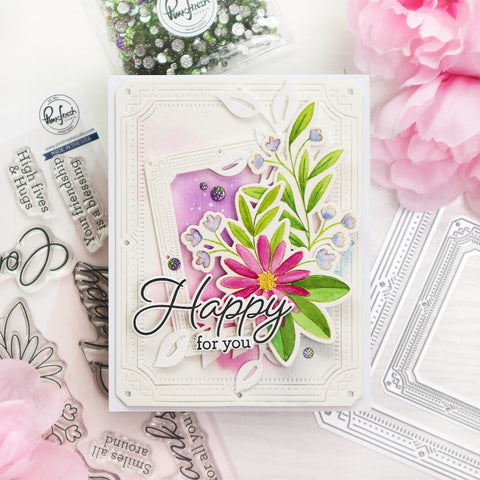 Pinkfresh Studio - Essentials - Art Deco Frame Die Set