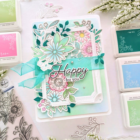 Pinkfresh Studio - Essentials - Art Deco Frame Die Set