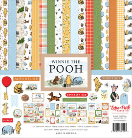 Echo Park - Winnie the Pooh - 12x12 Collection Pack with 12x12 Sticker Sheet