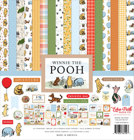 Echo Park - Winnie the Pooh - 12x12 Collection Pack with 12x12 Sticker Sheet