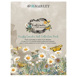 49 and Market - Krafty Garden - 6x8 Collection Pack (New Size - 24 Sheets)
