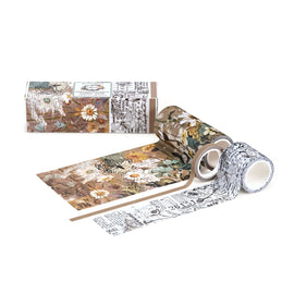 49 and Market - Krafty Garden - Fabric Washi Tape Assortment (3pk)