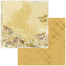 49 and Market - Color Swatch Ochre - 12x12 Paper #4