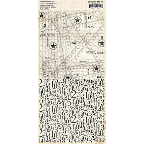 49 and Market - Academia - Washi Sheet Set