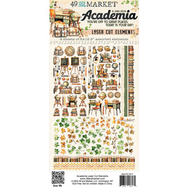 49 and Market - Academia - Laser Cut Elements (Ephemera)