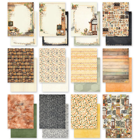 49 and Market - Academia - 6x8 Collection Pack (24 Sheets)