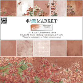 49 and Market - Color Swatch Terracotta - 12x12 Collection Pack (10 Sheets) (ETA End Sep 24)