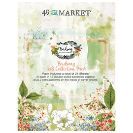 49 and Market - Birdsong - 6x8 Collection Pack (24 Sheets)