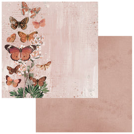 49 and Market - Color Swatch Terracotta - 12x12 Paper #4 (ETA End Sep 24)