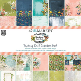 49 and Market - Birdsong - 12x12 Collection Pack (10 Sheets)
