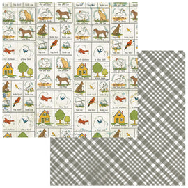 49 and Market - Toddler Time - 12x12 Paper "Clippings"