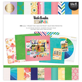 Vicki Boutin - Cut & Paste - 12x12 Project Pad with Sticker Sheets & Specialty Papers