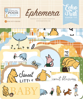 Echo Park - Winnie the Pooh Baby - Ephemera Icons