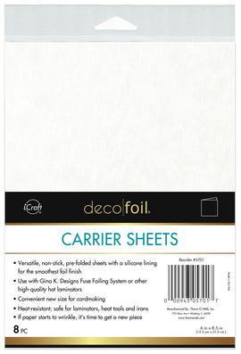 iCraft - Deco Foil - Carrier Sheets