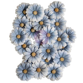 Prima Marketing - Return to Wonderland - Flowers - Blue Mist (24pcs)