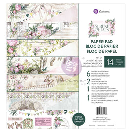 Prima Marketing - Serene Petals - 12x12 Paper Pad