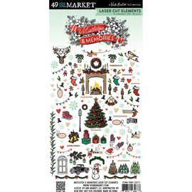 **Pre-Order** 49 and Market - Mistletoe and Memories - Laser Cut Elements (Ephemera) (ETA Mid Aug 25)