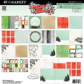 **Pre-Order** 49 and Market - Mistletoe and Memories - 12x12 Starters Collection Pack (10 Sheets) (ETA Mid Aug 25