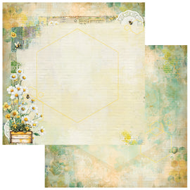 **Pre-Order** 49 and Market - Botanical Buzz - 12x12 Paper "Delicate" (ETA Mid Aug 25)